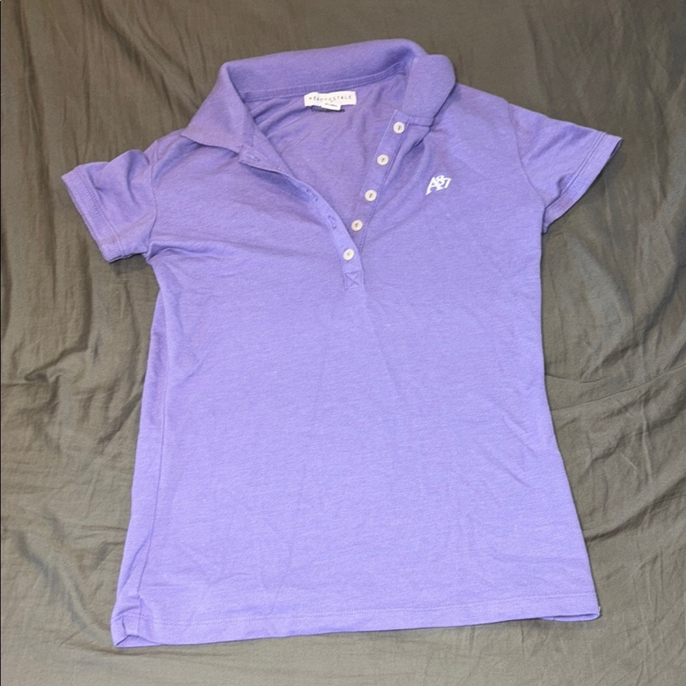 Aeropostale Lavender Polo Shirt
